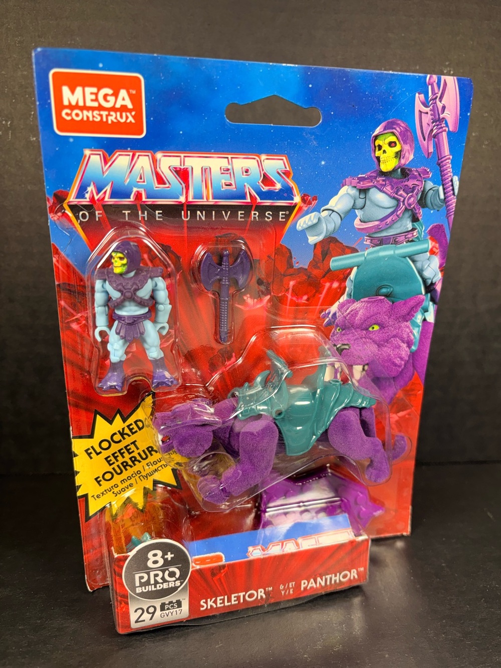 Mega Construx MOTU Skeletor & Flocked Panthor GVY17 Sealed